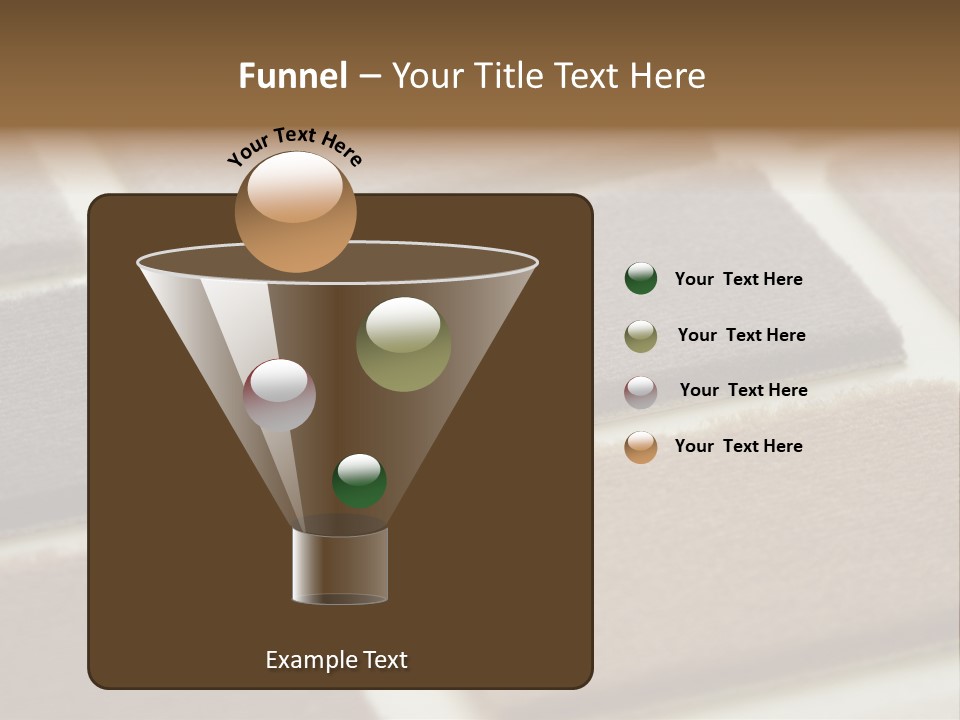 Close Up Of Carpet Samples PowerPoint Template