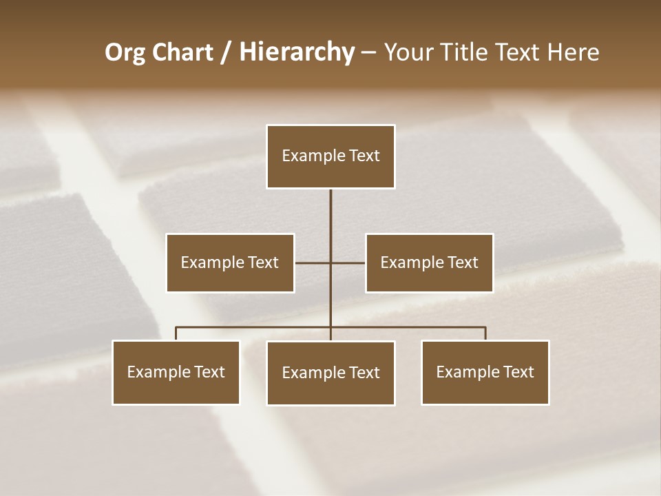 Close Up Of Carpet Samples PowerPoint Template