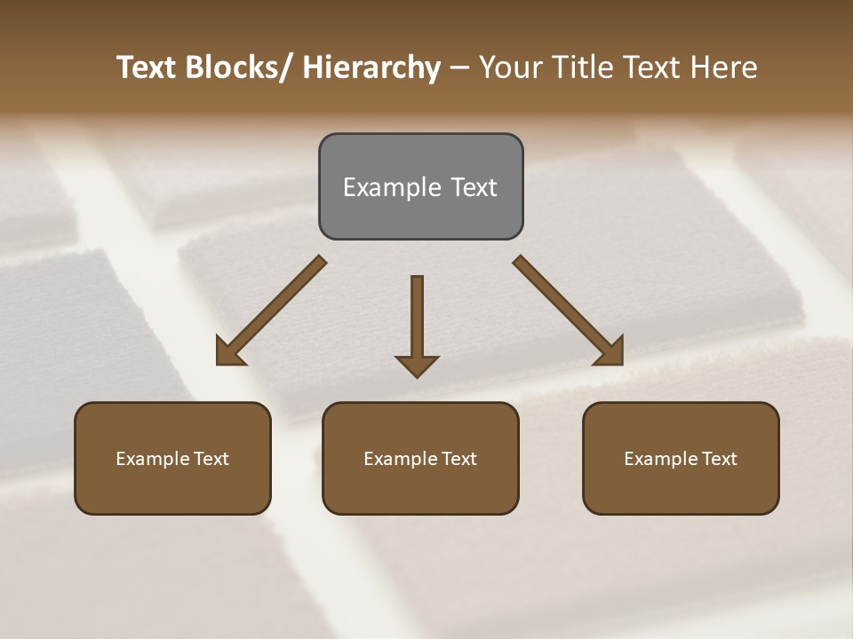 Close Up Of Carpet Samples PowerPoint Template