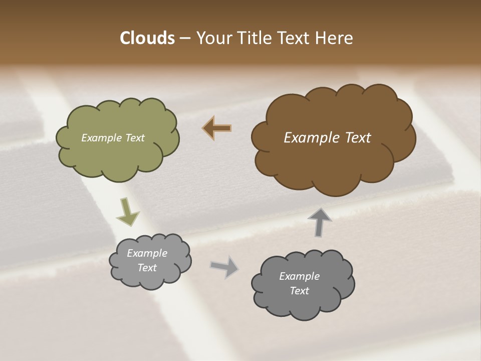 Close Up Of Carpet Samples PowerPoint Template
