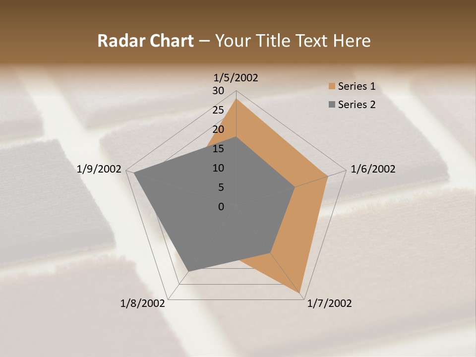 Close Up Of Carpet Samples PowerPoint Template