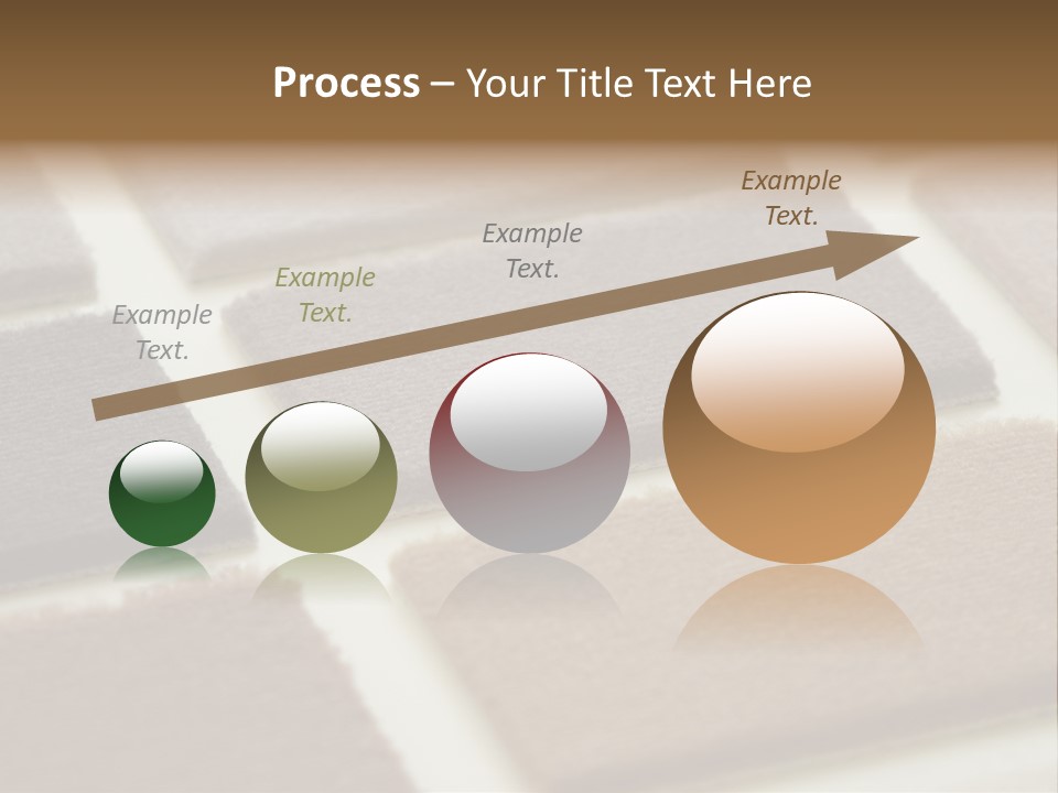 Close Up Of Carpet Samples PowerPoint Template