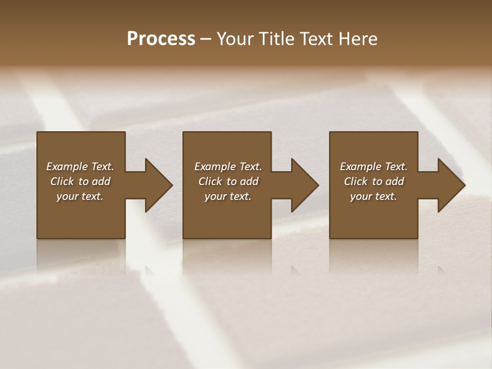 Close Up Of Carpet Samples PowerPoint Template