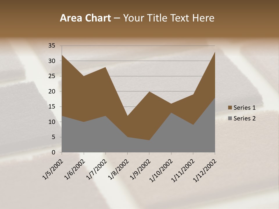 Close Up Of Carpet Samples PowerPoint Template