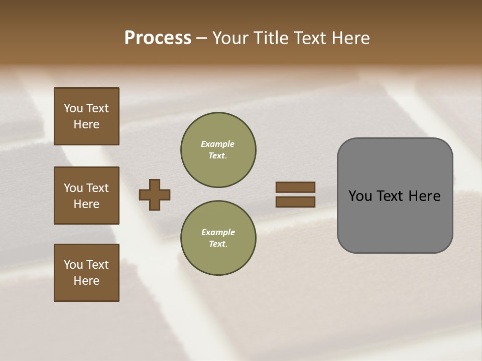 Close Up Of Carpet Samples PowerPoint Template