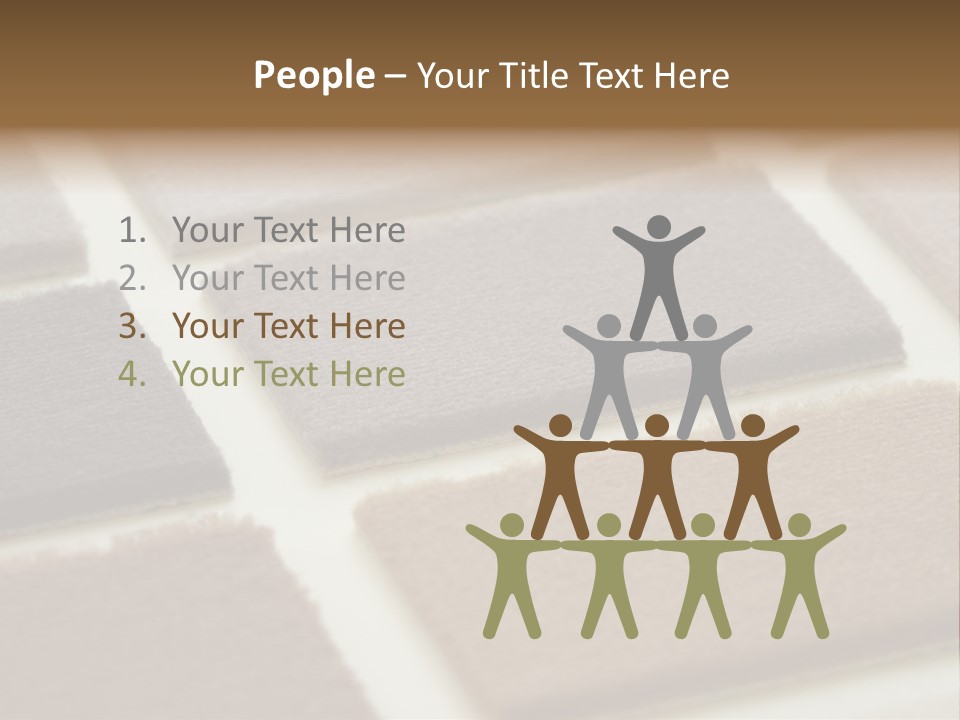 Close Up Of Carpet Samples PowerPoint Template