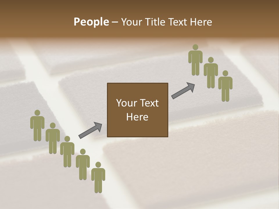 Close Up Of Carpet Samples PowerPoint Template