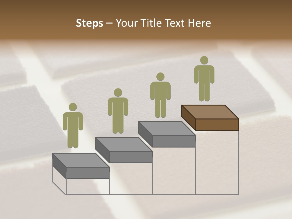 Close Up Of Carpet Samples PowerPoint Template