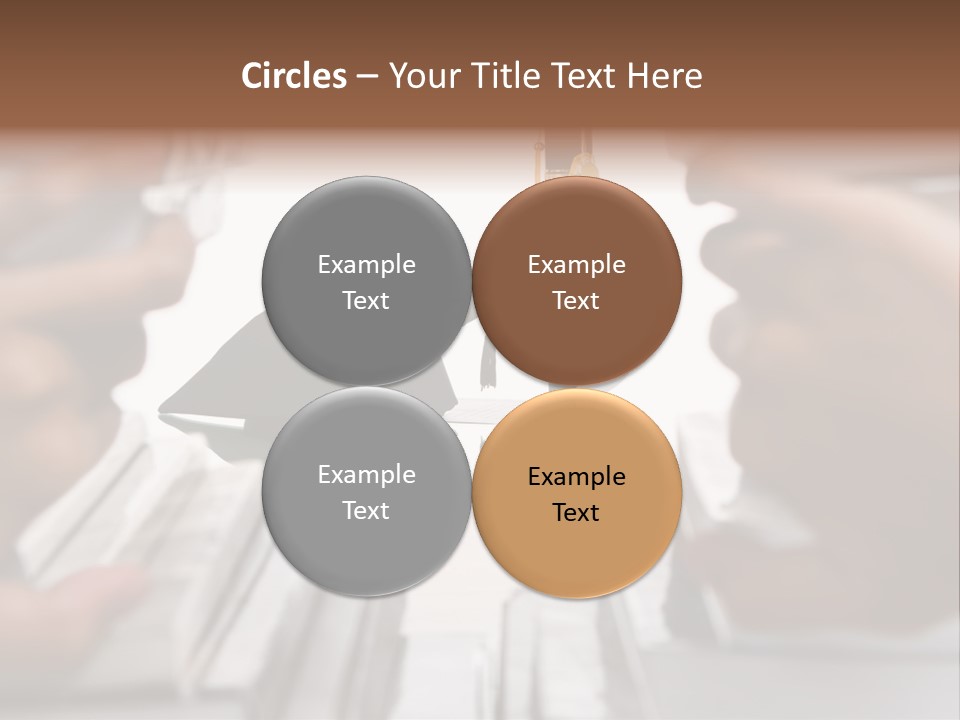 Hand Opening The Book Pile And The Graduation Accessories In The Center As Main Focus. PowerPoint Template