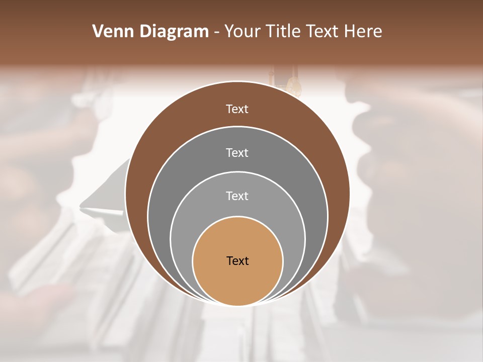 Hand Opening The Book Pile And The Graduation Accessories In The Center As Main Focus. PowerPoint Template