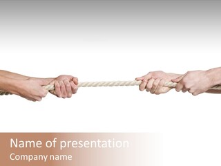 Tug Of War PowerPoint Template