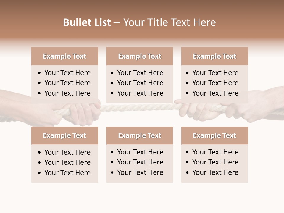 Tug Of War PowerPoint Template
