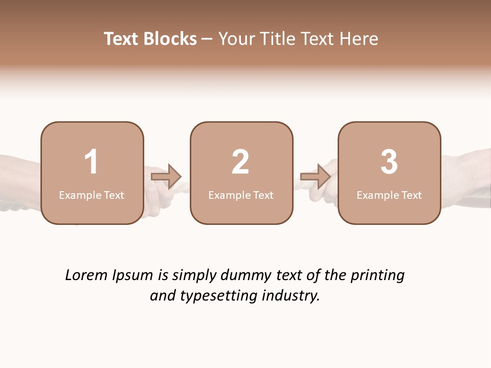 Tug Of War PowerPoint Template