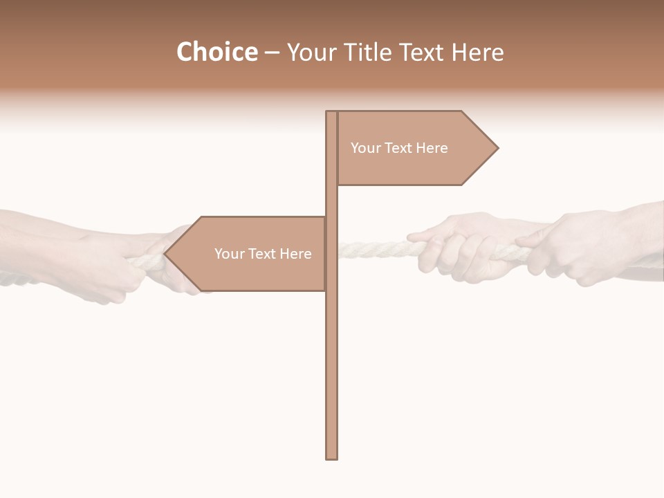 Tug Of War PowerPoint Template