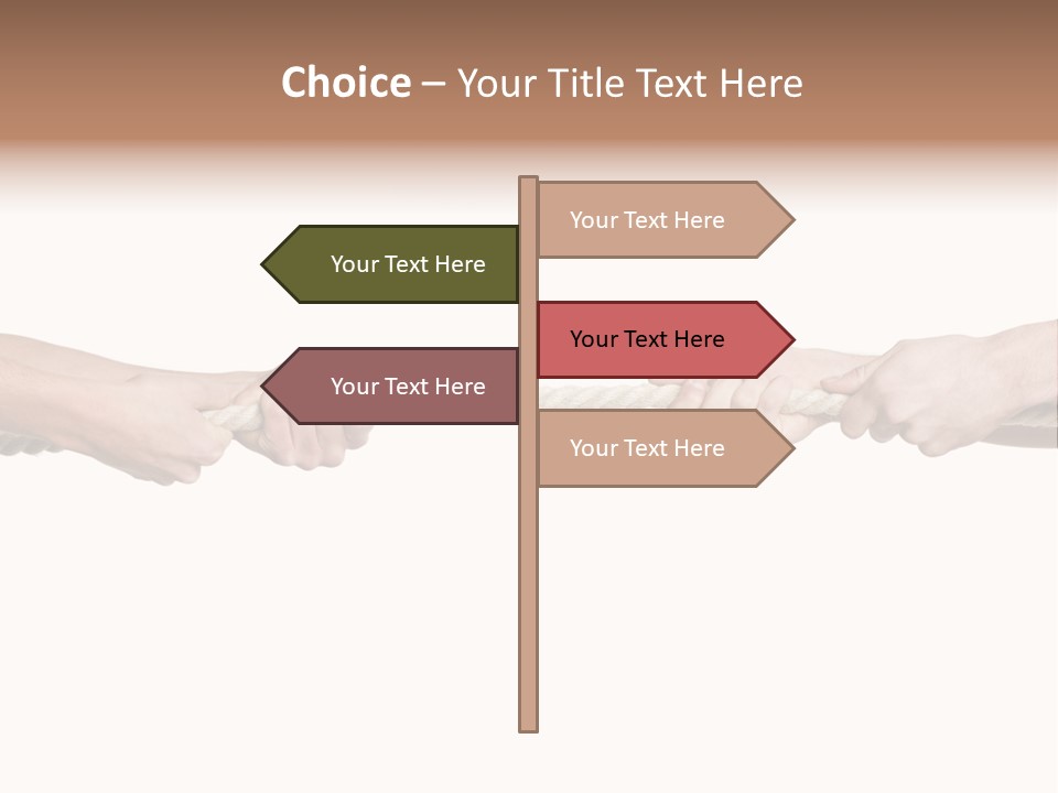 Tug Of War PowerPoint Template