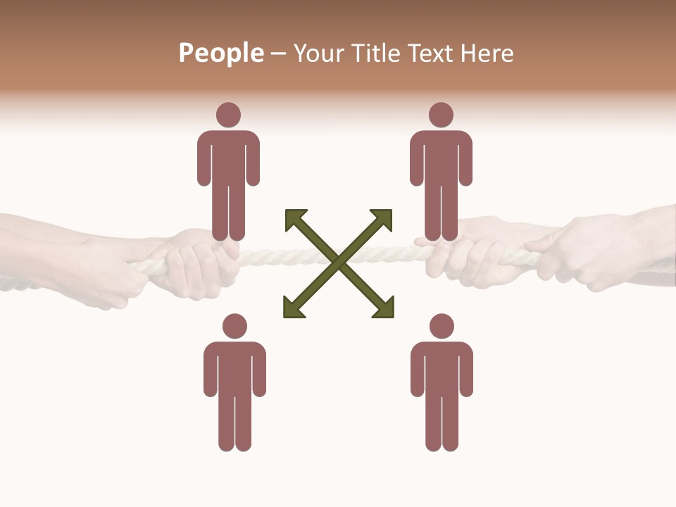 Tug Of War PowerPoint Template