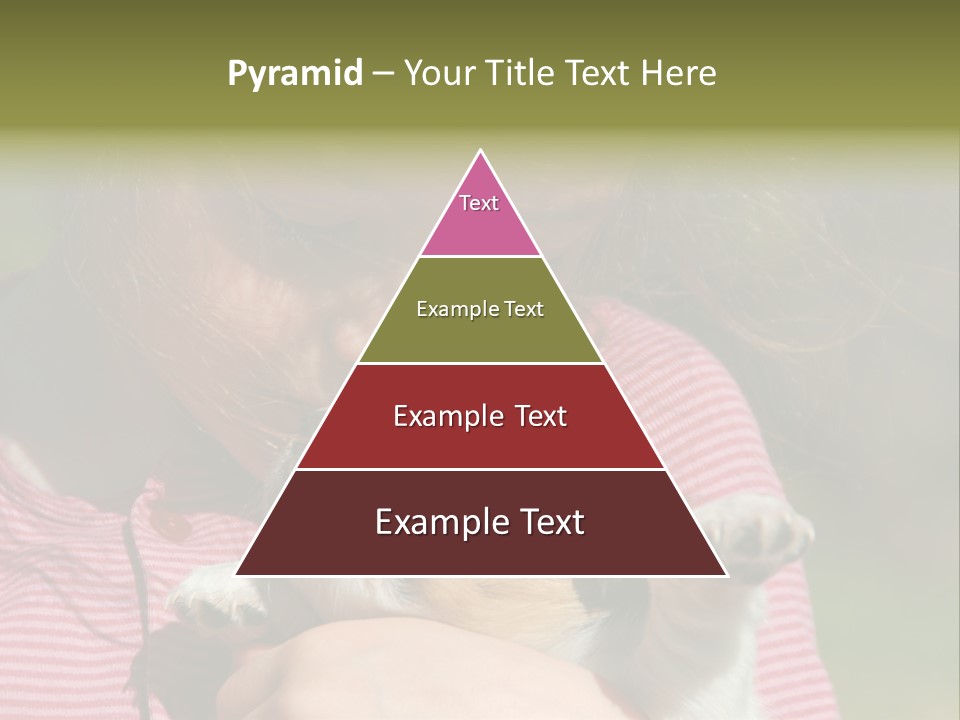 Little Girl And Her Very Young Puppy Jack Russel Terrier PowerPoint Template