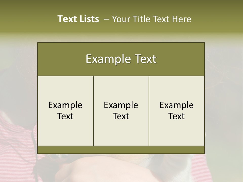 Little Girl And Her Very Young Puppy Jack Russel Terrier PowerPoint Template