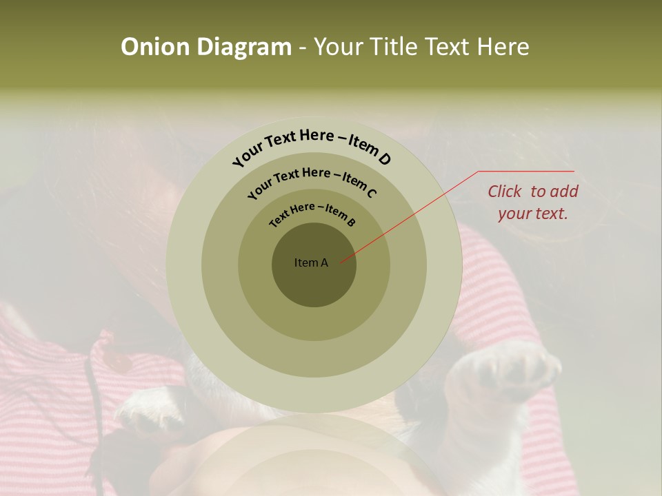 Little Girl And Her Very Young Puppy Jack Russel Terrier PowerPoint Template