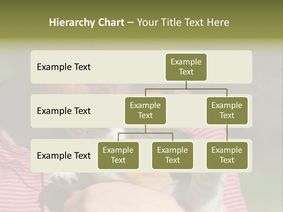 Little Girl And Her Very Young Puppy Jack Russel Terrier PowerPoint Template