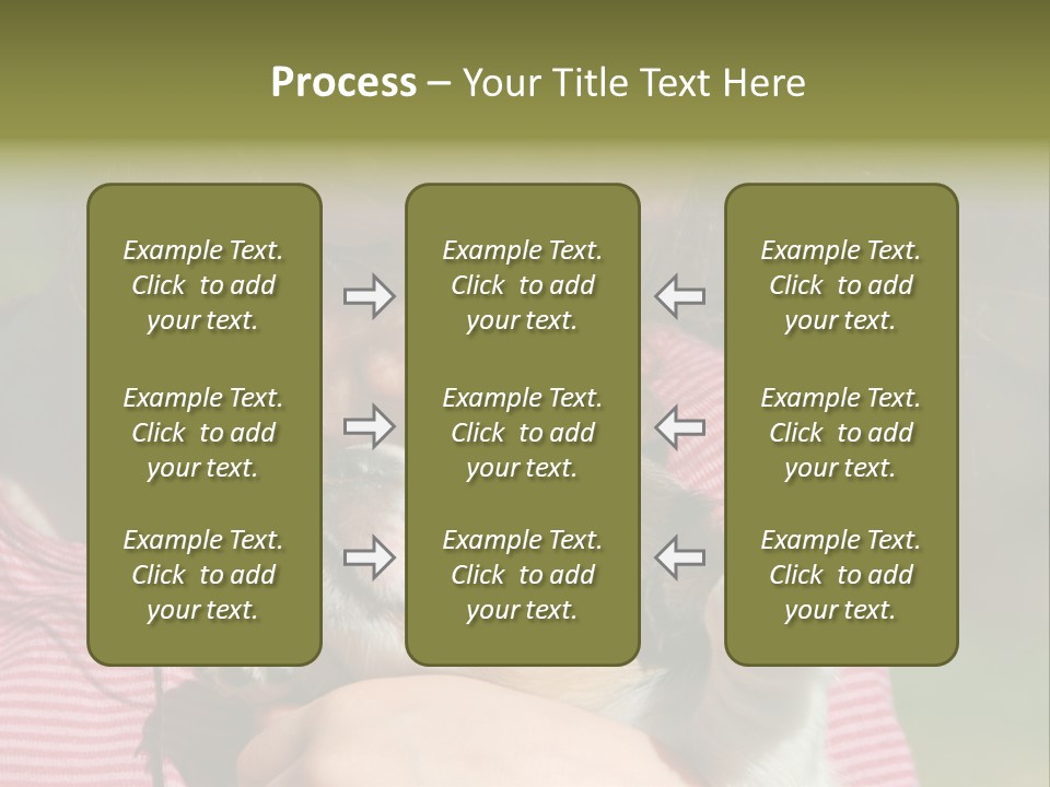 Little Girl And Her Very Young Puppy Jack Russel Terrier PowerPoint Template