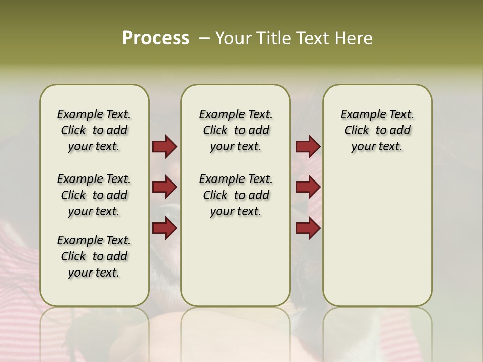 Little Girl And Her Very Young Puppy Jack Russel Terrier PowerPoint Template