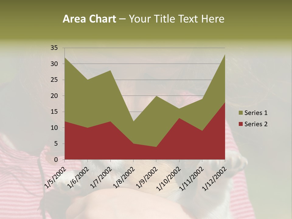 Little Girl And Her Very Young Puppy Jack Russel Terrier PowerPoint Template