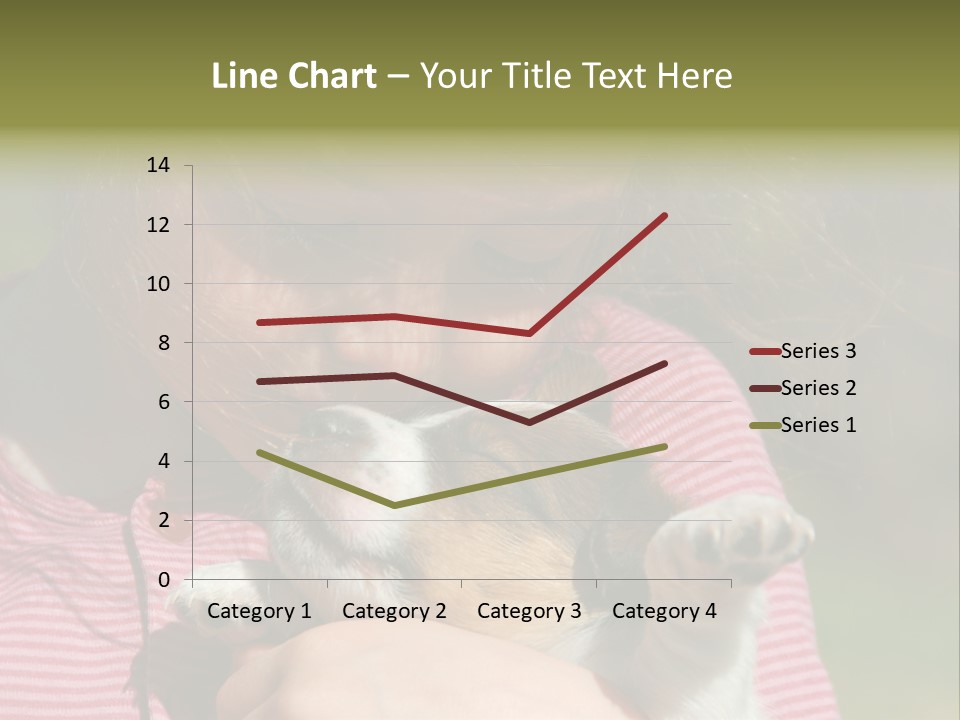 Little Girl And Her Very Young Puppy Jack Russel Terrier PowerPoint Template