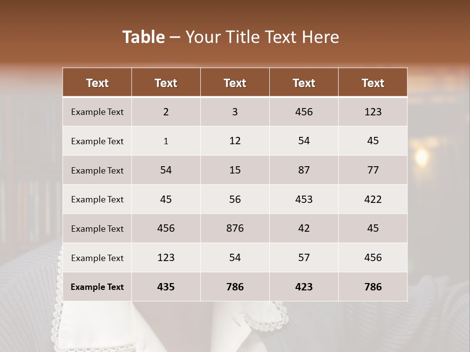 A Woman With Glasses Is Smiling For The Camera PowerPoint Template