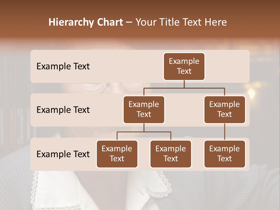 A Woman With Glasses Is Smiling For The Camera PowerPoint Template