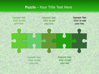 Fresh Grass Seamless Pattern. PowerPoint Template