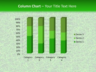 Fresh Grass Seamless Pattern. PowerPoint Template
