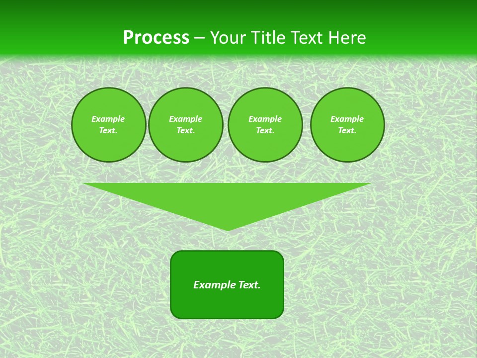 Fresh Grass Seamless Pattern. PowerPoint Template