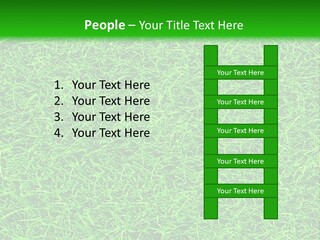 Fresh Grass Seamless Pattern. PowerPoint Template