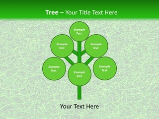Fresh Grass Seamless Pattern. PowerPoint Template