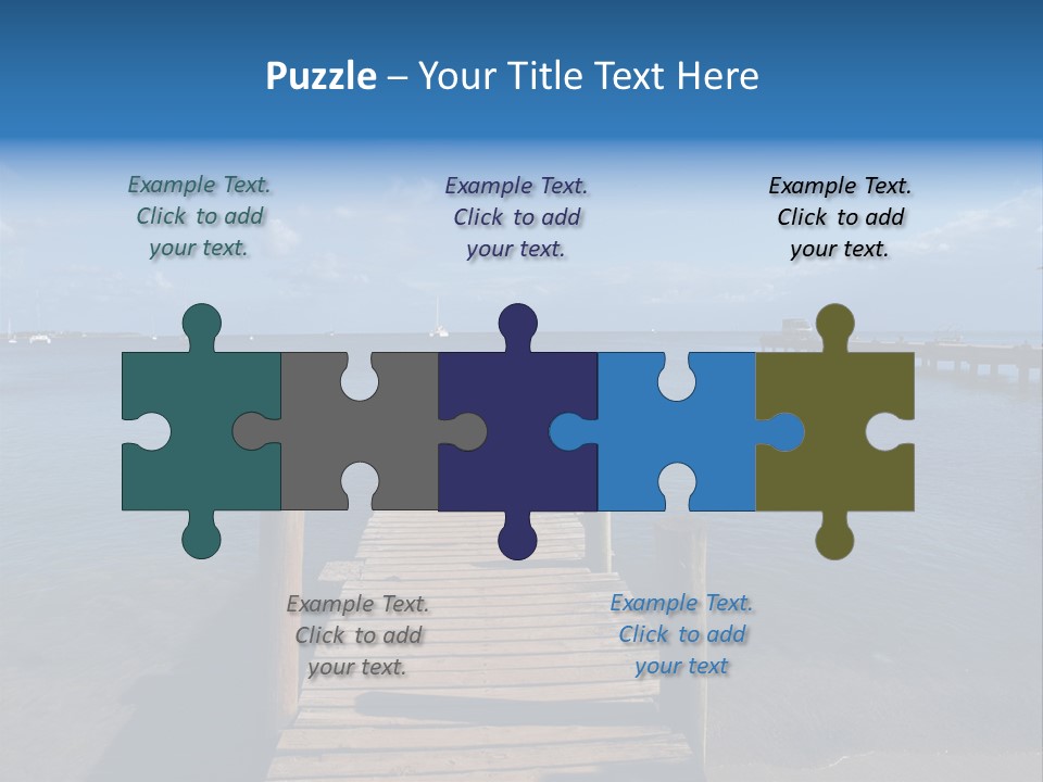 Portrait Of A Beautiful Young Woman PowerPoint Template