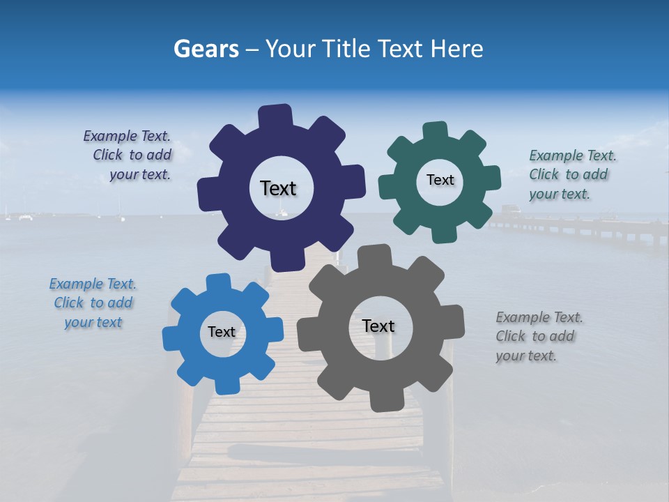 Portrait Of A Beautiful Young Woman PowerPoint Template