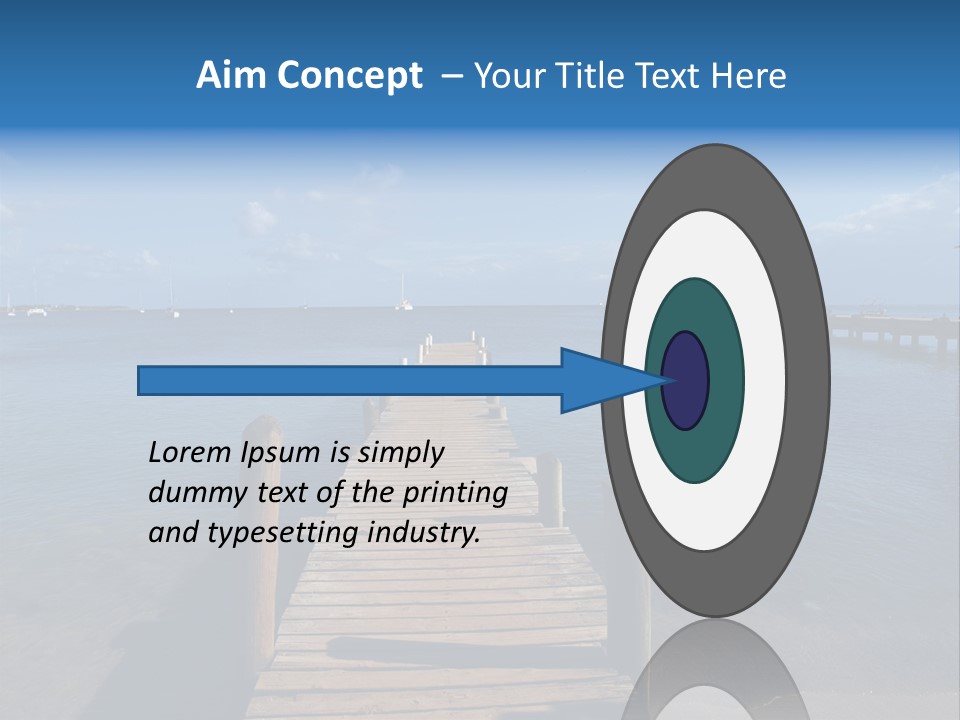 Portrait Of A Beautiful Young Woman PowerPoint Template