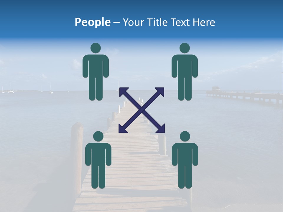 Portrait Of A Beautiful Young Woman PowerPoint Template