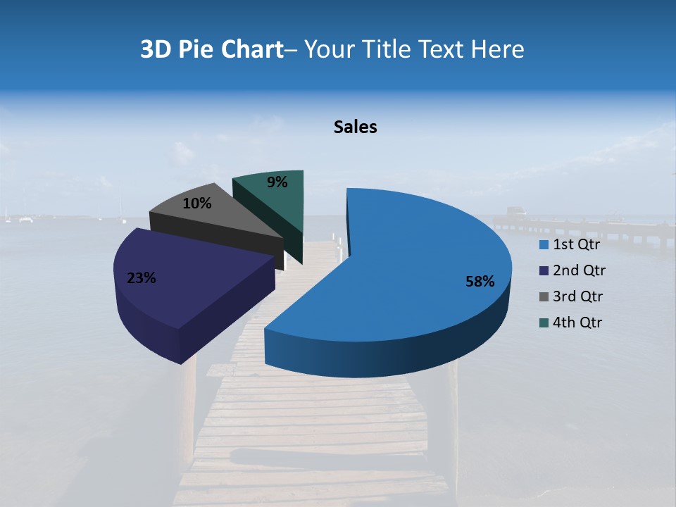 Portrait Of A Beautiful Young Woman PowerPoint Template