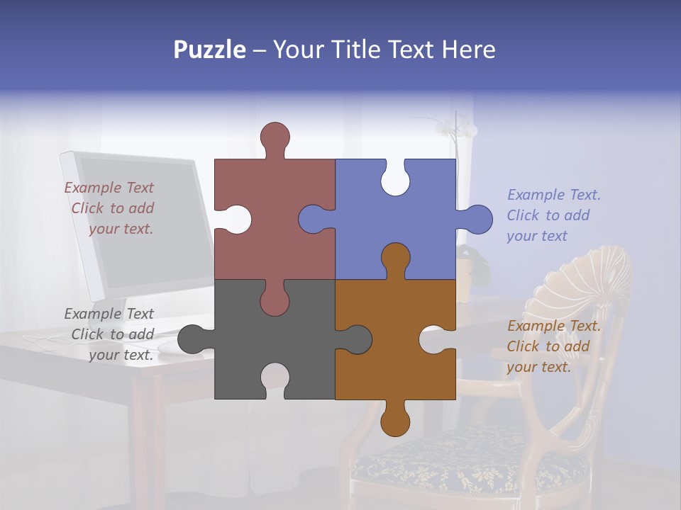 Comfortable Flat PowerPoint Template