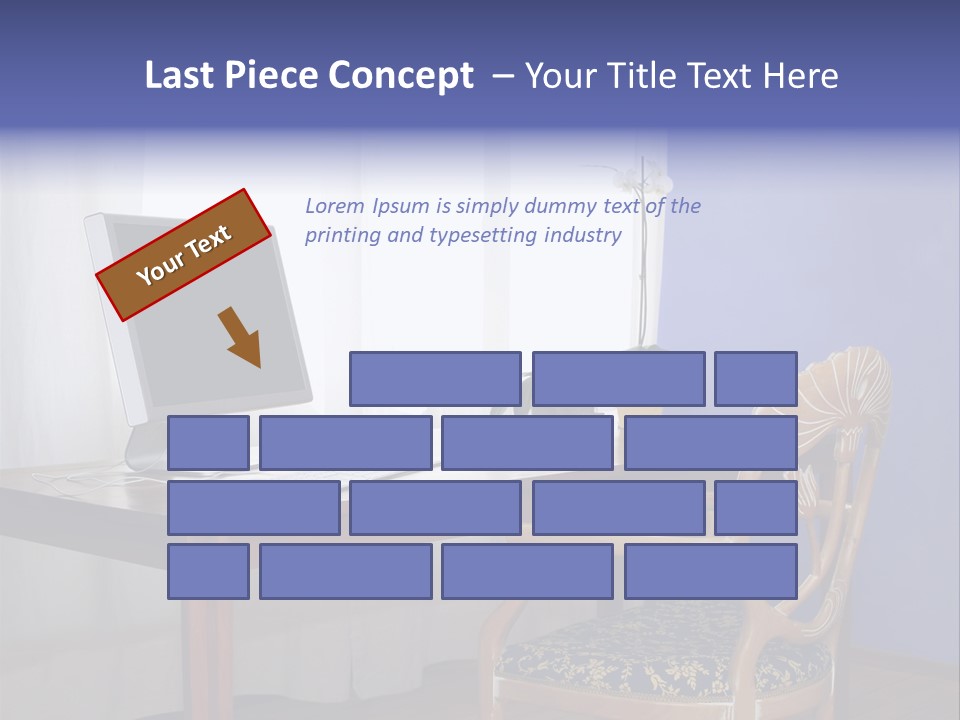 Comfortable Flat PowerPoint Template