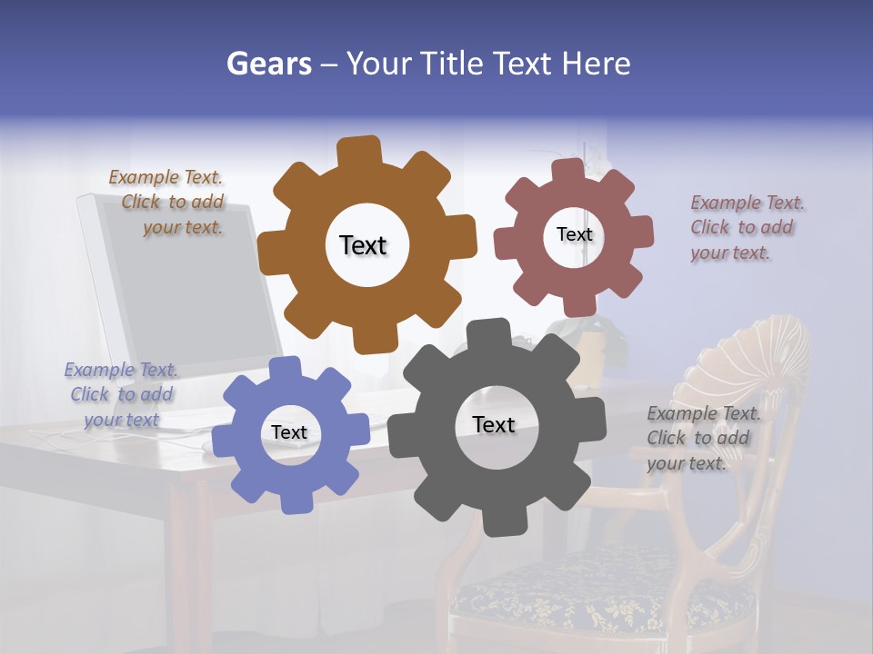 Comfortable Flat PowerPoint Template