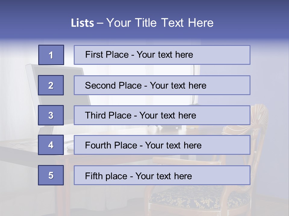 Comfortable Flat PowerPoint Template