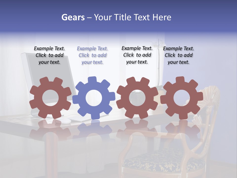 Comfortable Flat PowerPoint Template