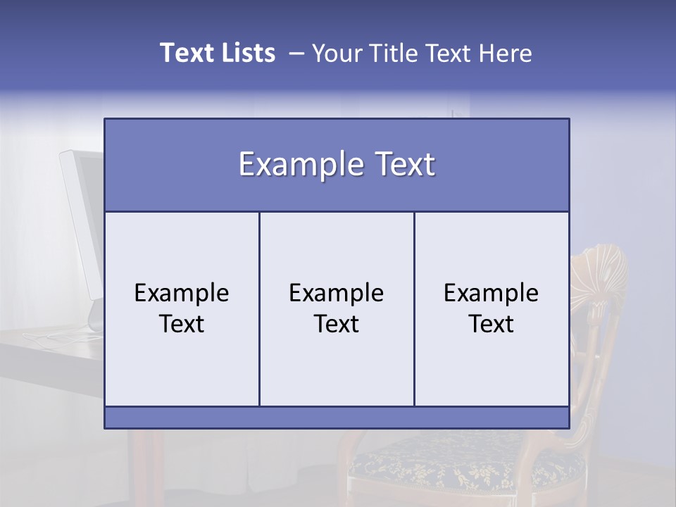 Comfortable Flat PowerPoint Template