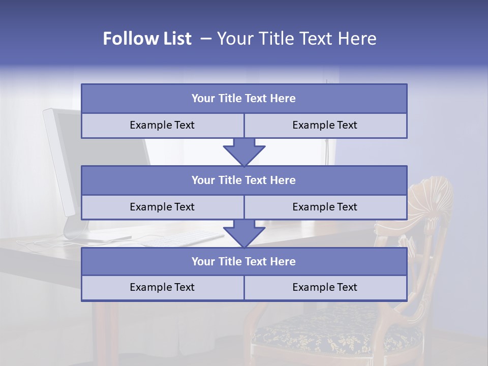 Comfortable Flat PowerPoint Template