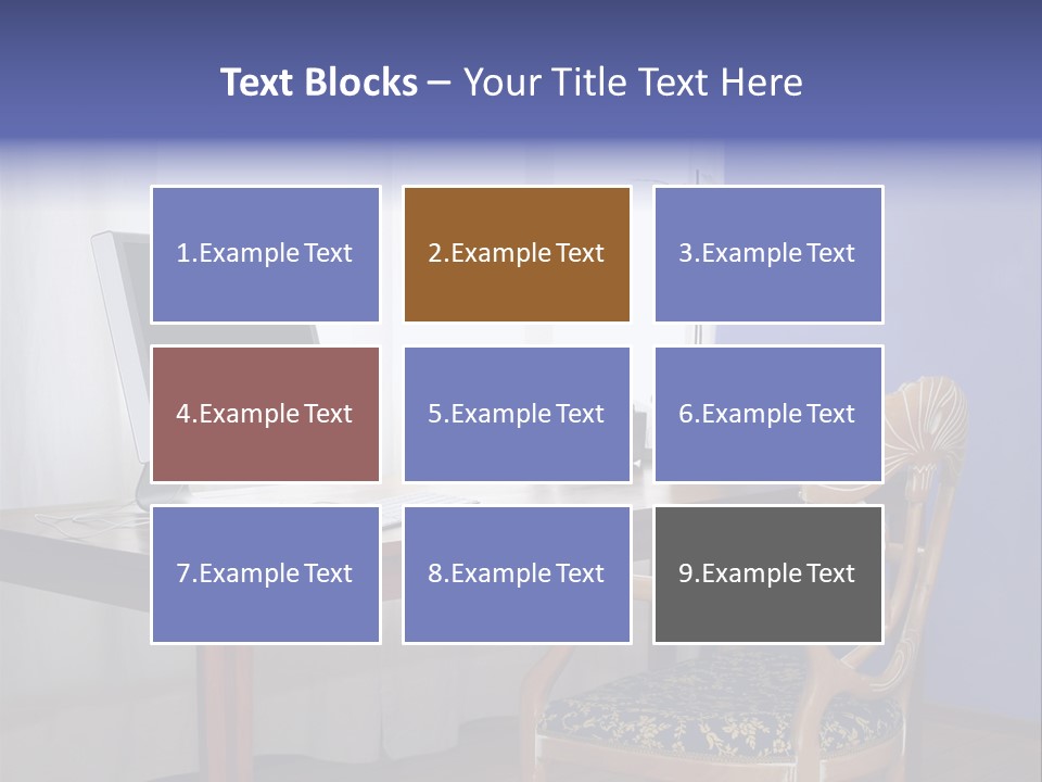 Comfortable Flat PowerPoint Template