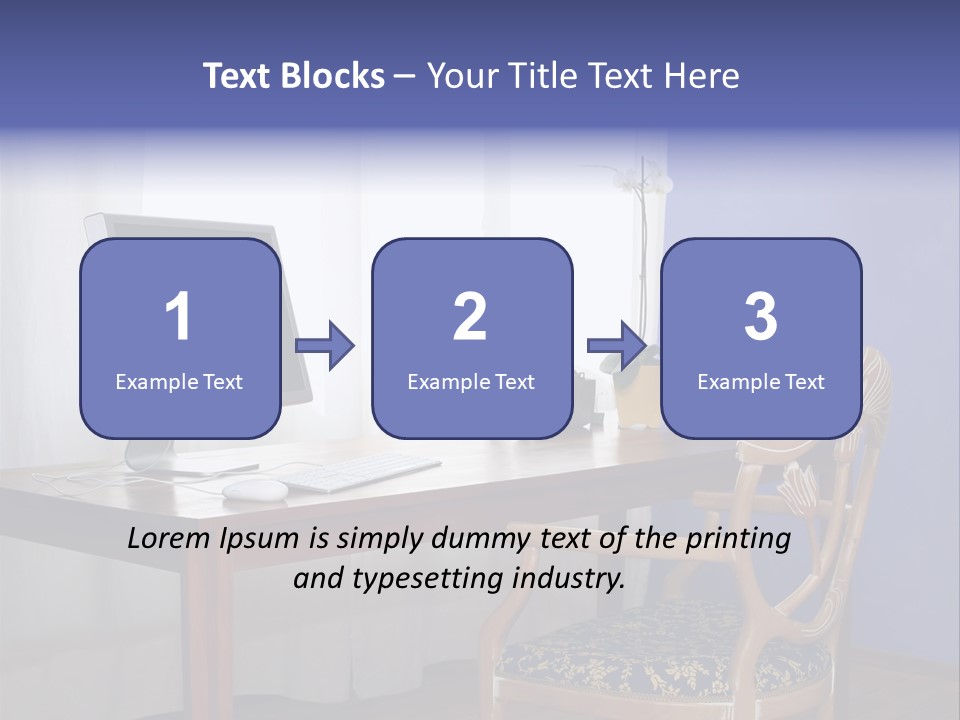 Comfortable Flat PowerPoint Template
