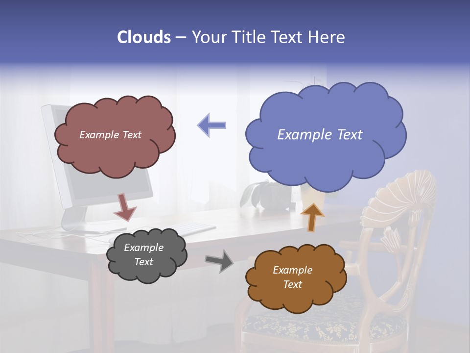 Comfortable Flat PowerPoint Template